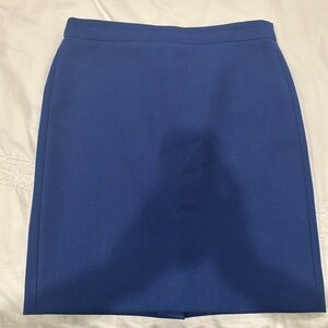 J. Crew Cobalt Blue No. 2 pencil skirt